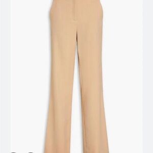 Veronica Beard Tan Wide Leg Pants
